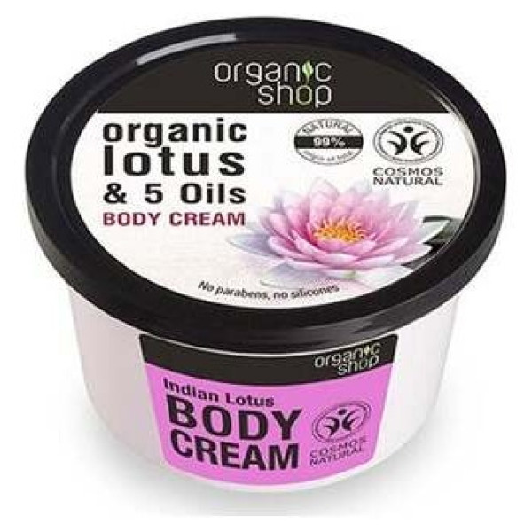 Organic Shop Crema Corporal Loto Indio 250Ml