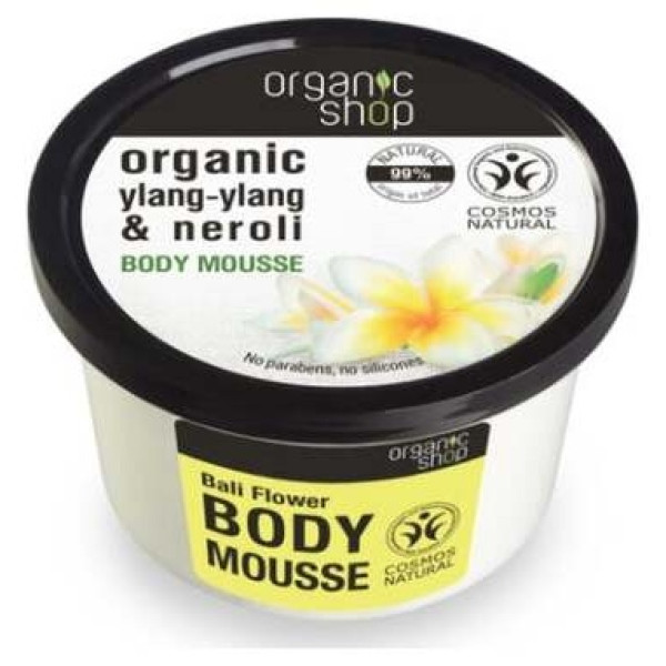 Organic Shop Mousse Corporal Flor De Bali 250Ml
