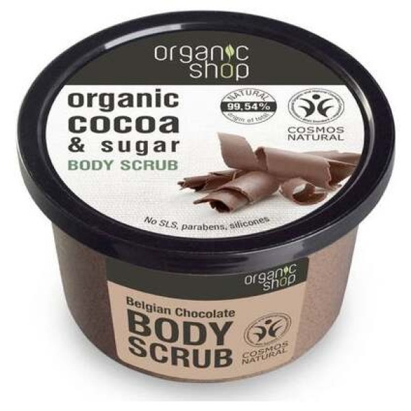 Exfoliante Corporal Chocolate Belga 250Ml.