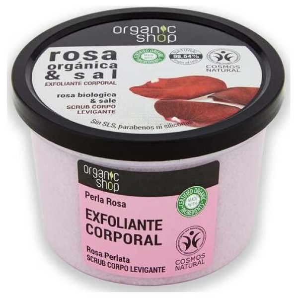Organic Shop Exfoliante Corporal Perla Rosa 250Ml