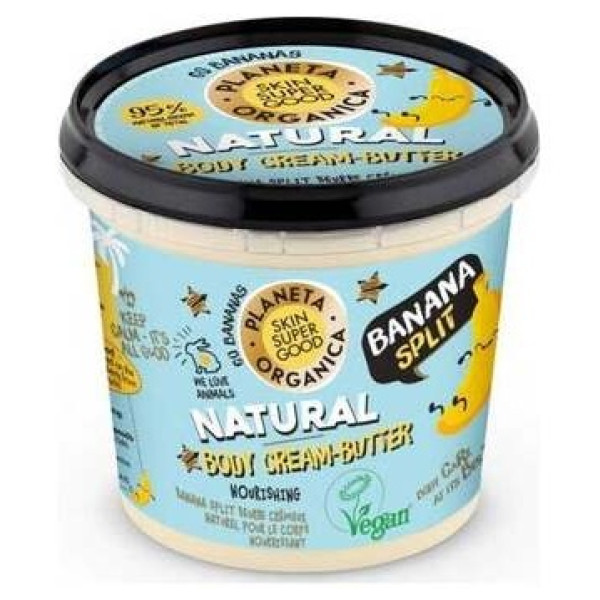 Planeta Orgánica Body Cream Butter Banana Split 360Ml