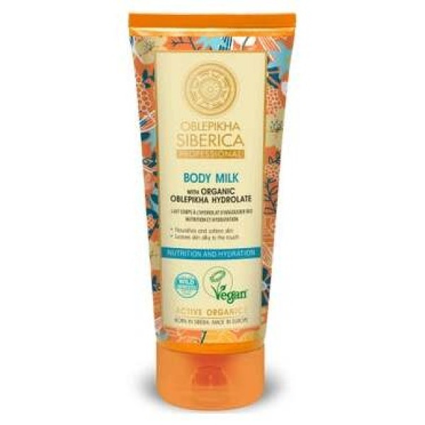Natura Siberica Leche Corporal Hidrolato Espino Amarillo 200Ml