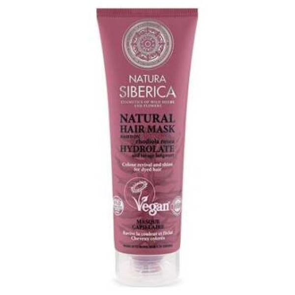 Natura Siberica Mascarilla Capilar Cabello Teñido 200Ml