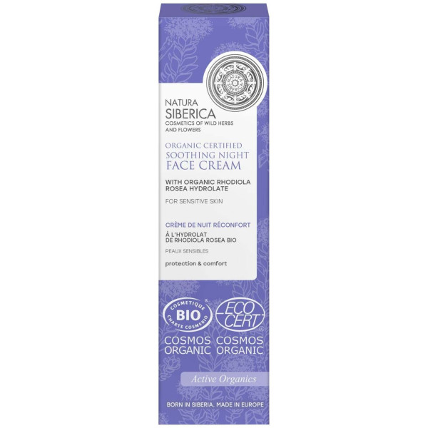 Crema Facial Noche Calmante Piel Sensible 50Ml Eco
