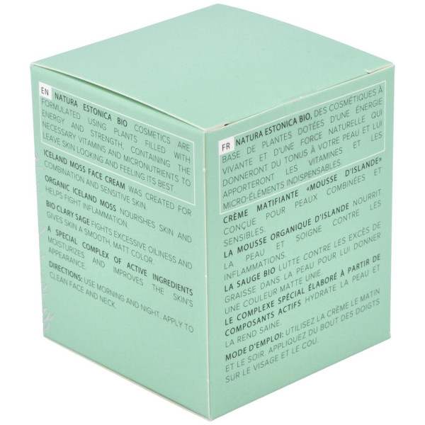 Crema Facial Musgo De Islandia 50Ml. Bio