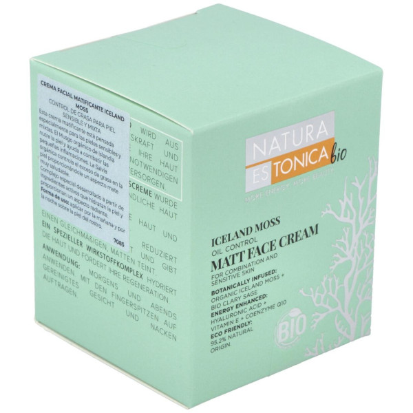Crema Facial Musgo De Islandia 50Ml. Bio