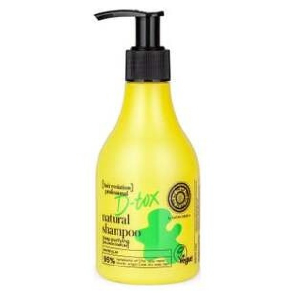 Natura Siberica D-Tox Champú Natural De Arcilla Blanca 245Ml