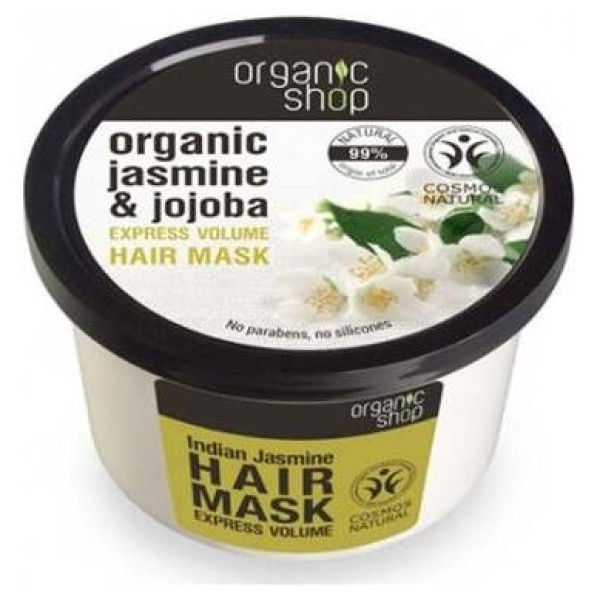 Organic Shop Mascarilla Rellenadora Plátano Y Jazmín 250Ml