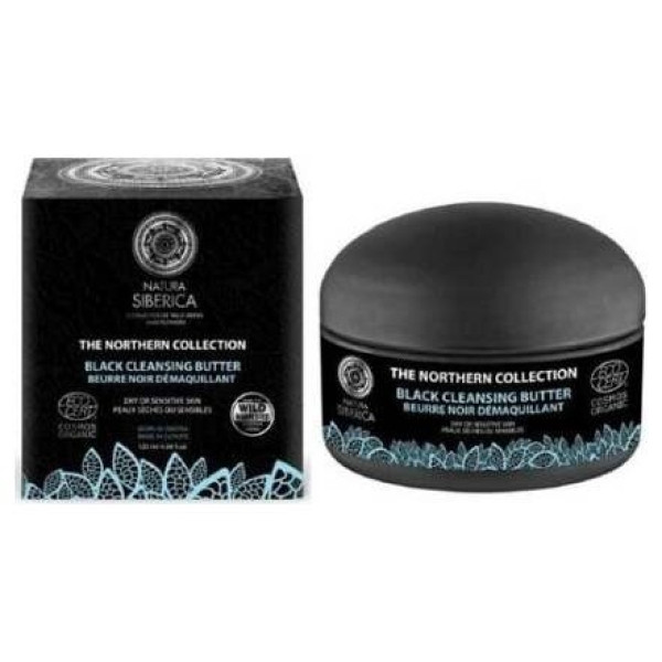Natura Siberica Manteca Negra Limpiadora Desmaquillante De Uso Diario 120 Ml