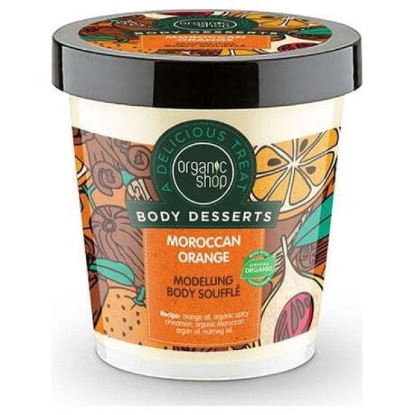 Organic Shop Soufflé Corporal Remodelador Naranja 450Ml
