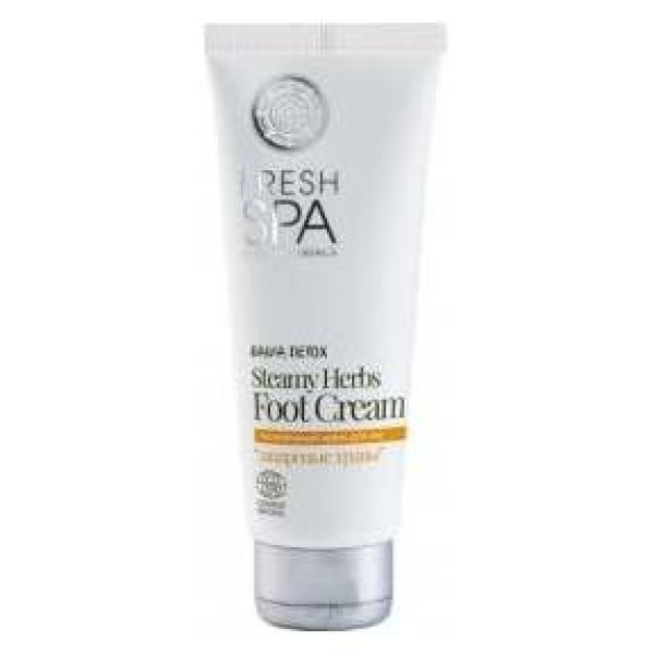 Natura Siberica Bania Fresh Spa - Crema Para Pies Steamy Herbs, Nutritiva 75 Ml