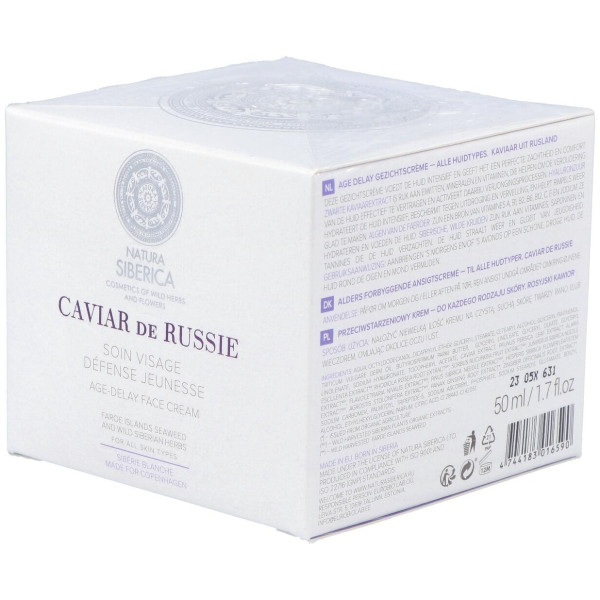 Natura Siberica Crema Facial Anti-Age Caviar De Rusia 50 Ml