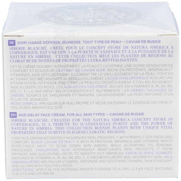 Natura Siberica Crema Facial Anti-Age Caviar De Rusia 50 Ml