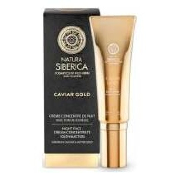 Natura Siberica Caviar Gold Crema De Noche Concentrada_ Inyeccion De Juventud 30 Ml