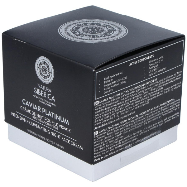 Natura Siberica Caviar Platinum Crema De Noche Rejuvenecimiento Intensivo 50Ml