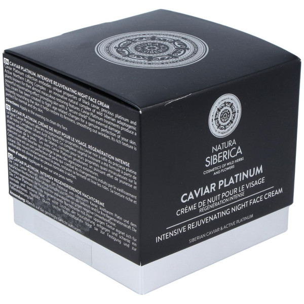 Natura Siberica Caviar Platinum Crema De Noche Rejuvenecimiento Intensivo 50Ml