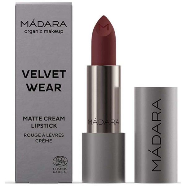 Mádara Velvet Wear Cream Matte Lápiz Labial 35 Dark Nude 1Ud