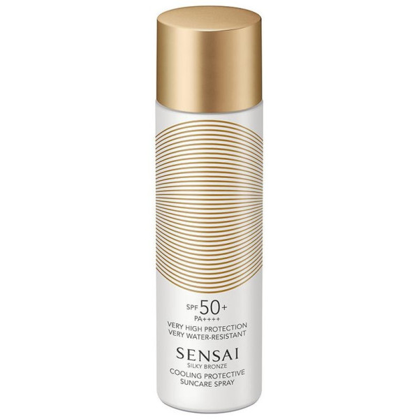 Sensai Silky Bronze Protector Solar Refrescante Spray Spf50+ 150 Ml