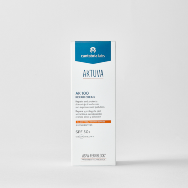 Aktuva AK 100 Repair Cream SPF 50+, 50 ml. - Cantabria Labs