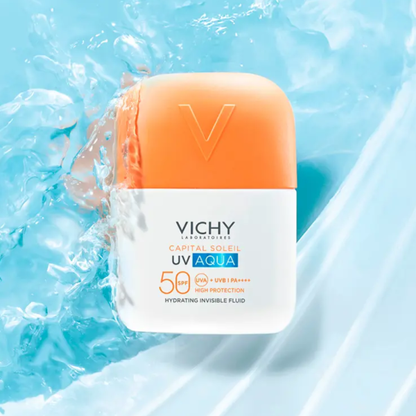 Capital Soleil UV AQUA Fluido Hidratante Invisible, 50 ml. - Vichy