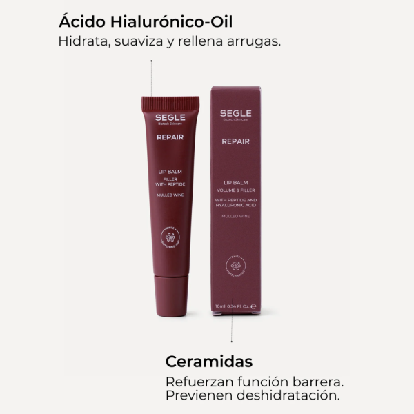 Balsamo Labial Repair Mulled Wine, 10 ml. - Segle Clinical