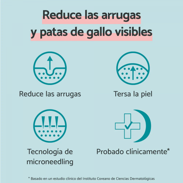 Parches de Microneedling para arrugas, 4 patches de 17 mg. - Remescar