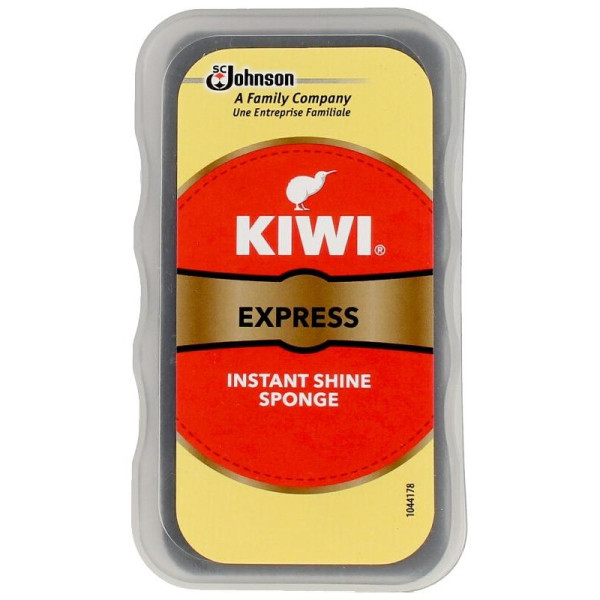 Kiwi Express Shine Esponja Limpia Zapatos 1 Pz