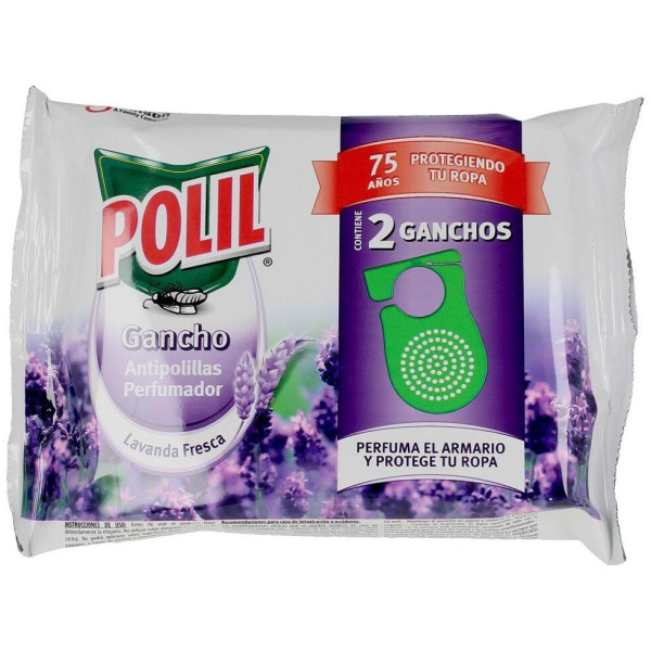 Polil Perfumador Antipolillas Lavanda X 2 U
