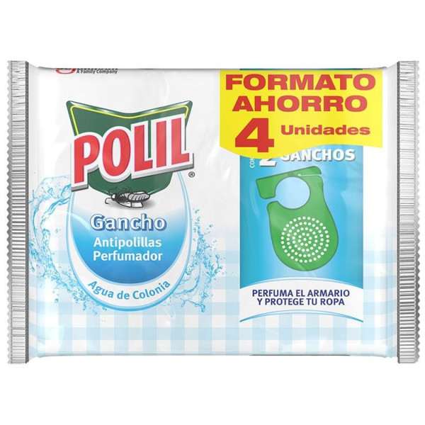 Polil Perfumador Antipolillas Colonia X 4 U