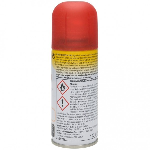 Autan Activo Spray Seco Prot Plus 100 Ml