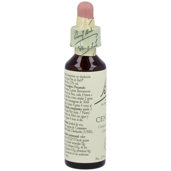 Flores Bach Centaury Centaura Menor 20Ml.