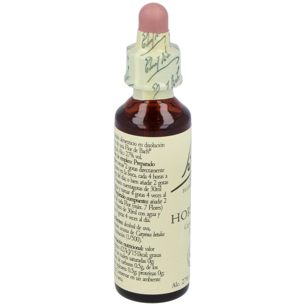 Flores Bach Hornbeam Hojarazo 20Ml.