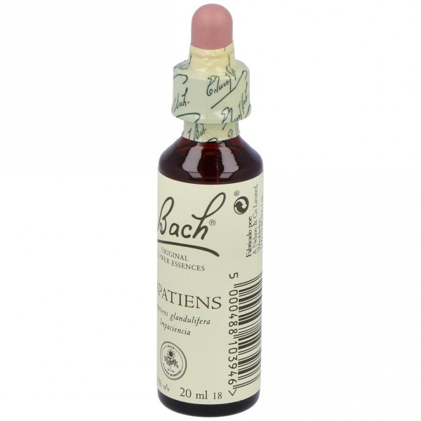 Flores Bach Impatiens Impaciencia 20Ml.