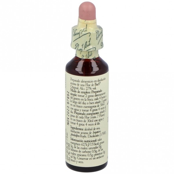 Flores Bach Impatiens Impaciencia 20Ml.