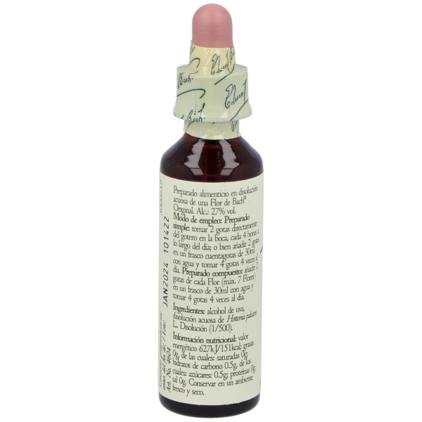 Flores Bach Water Violet Violeta Agua 20Ml.