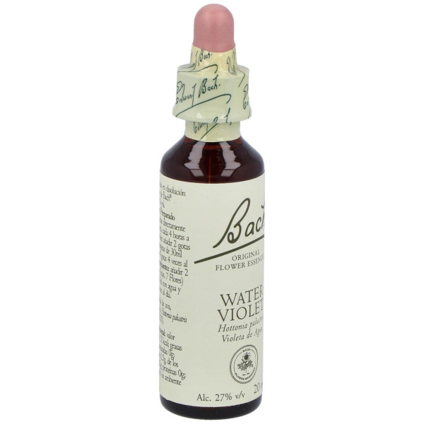 Flores Bach Water Violet Violeta Agua 20Ml.