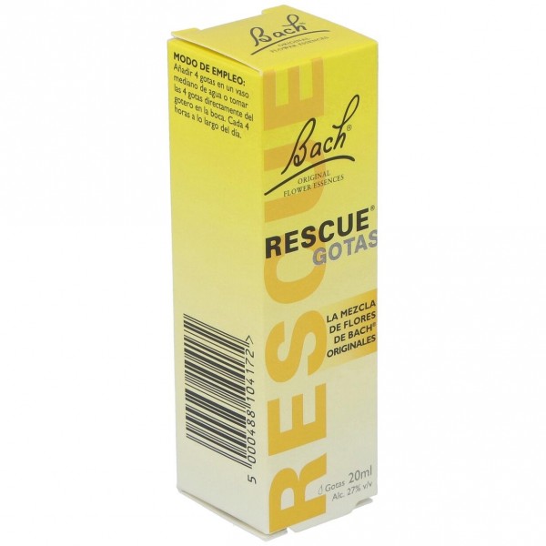 Bach Rescue Remedy Original Gotas, 20 Ml