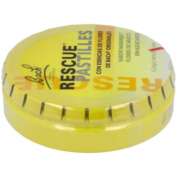 Rescue Pastillas Naranja Sauco 50Grs. Flores Bach
