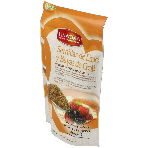Semillas De Lino Y Goji Molidas En Frio 200Gr.