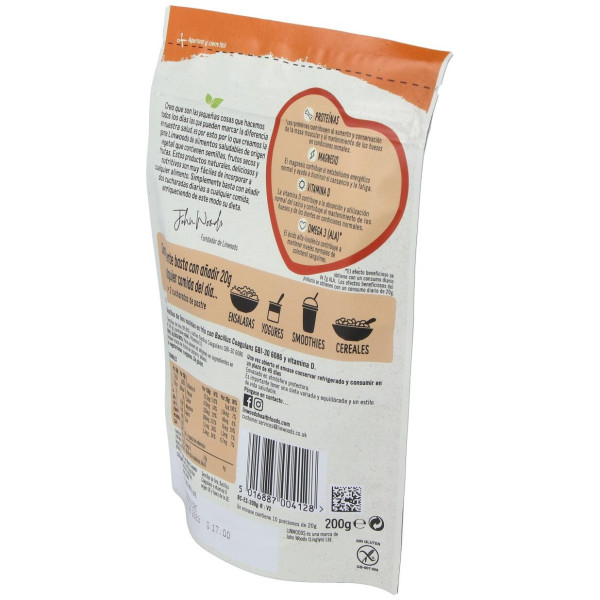 Semillas De Lino Molida Con Bacillus Y Vit D 200Gr