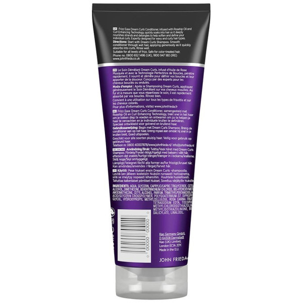 John Frieda Frizz-Ease Acondicionador Rizos Ensueño 250Ml