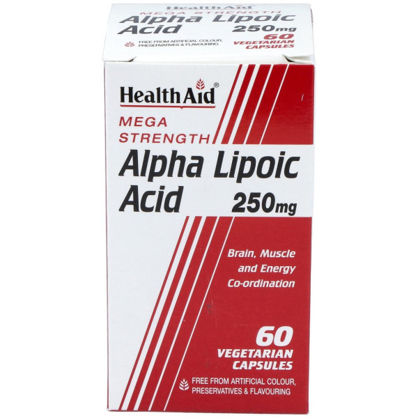 Acido Alphalipoico 60Cap. Health Aid
