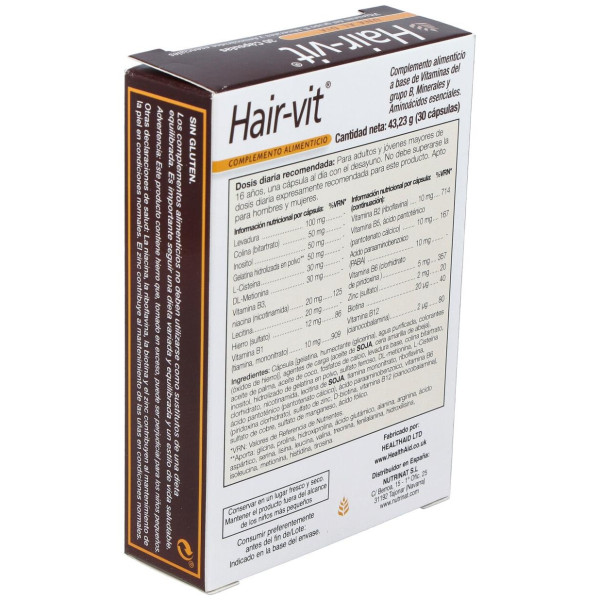 Hair-Vit 30Comp. Health Aid