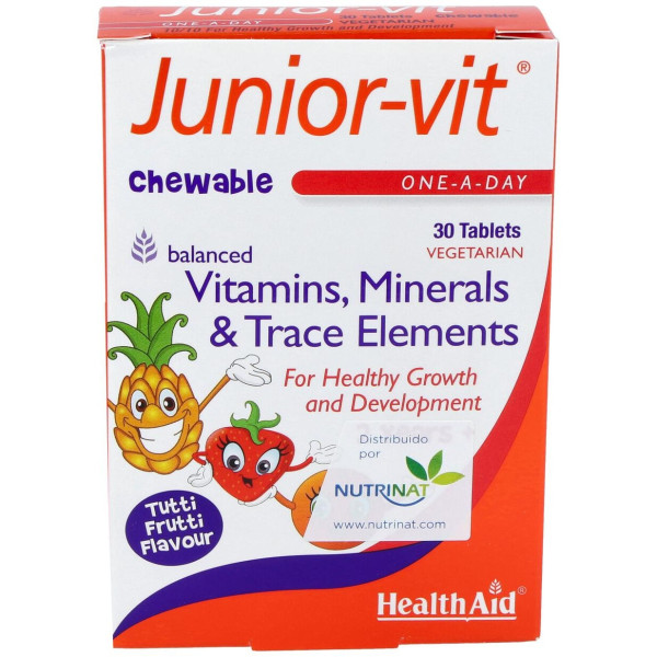 Healthaid Junior-Vit 30 Comprimidos