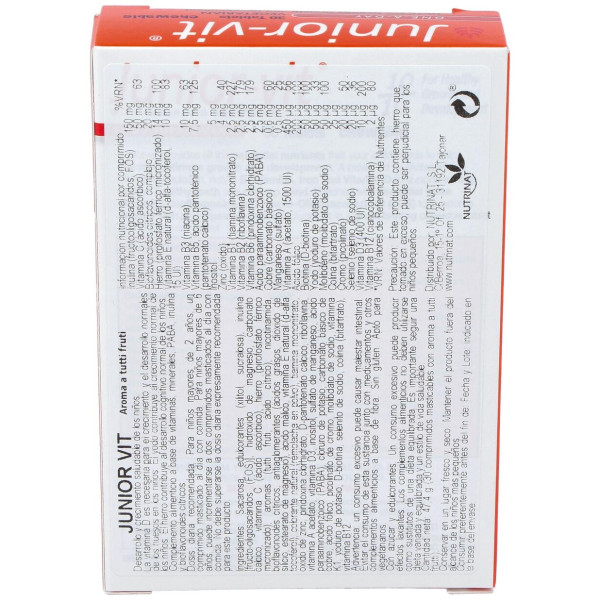 Healthaid Junior-Vit 30 Comprimidos