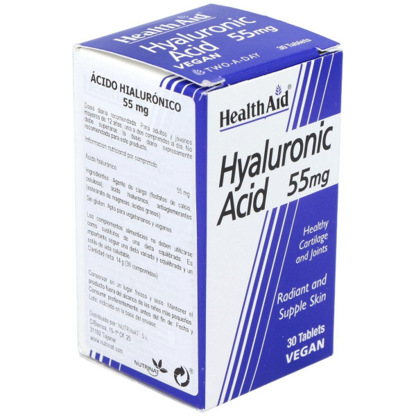 Acido Hialuronico 55Mg. 30Comp. Health Aid
