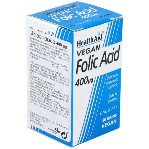 Acido Folico 90Comp. Health Aid