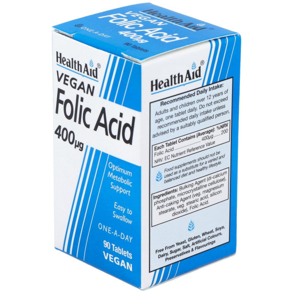 Acido Folico 90Comp. Health Aid
