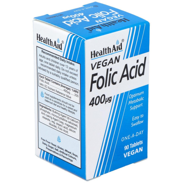 Acido Folico 90Comp. Health Aid