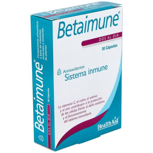 Betainmune Antioxidant Fr 30Cap. Health Aid